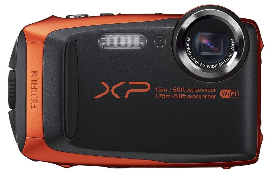 Fujifilm FinePix XP90 Orange Waterproof digital camera - Orange - (Certified Refurbished) N10