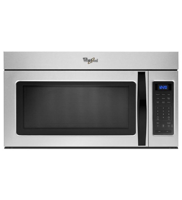 Whirlpool WMH31017AD 1.7 Cu. Ft. Stainless Look Over-the-Range Microwave N2