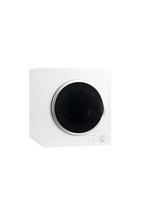 Majestic 13 lb.Compact Short Dryer in White with Silver Trim MJ850D coming with Wrinkle guard and Venting option. N2
