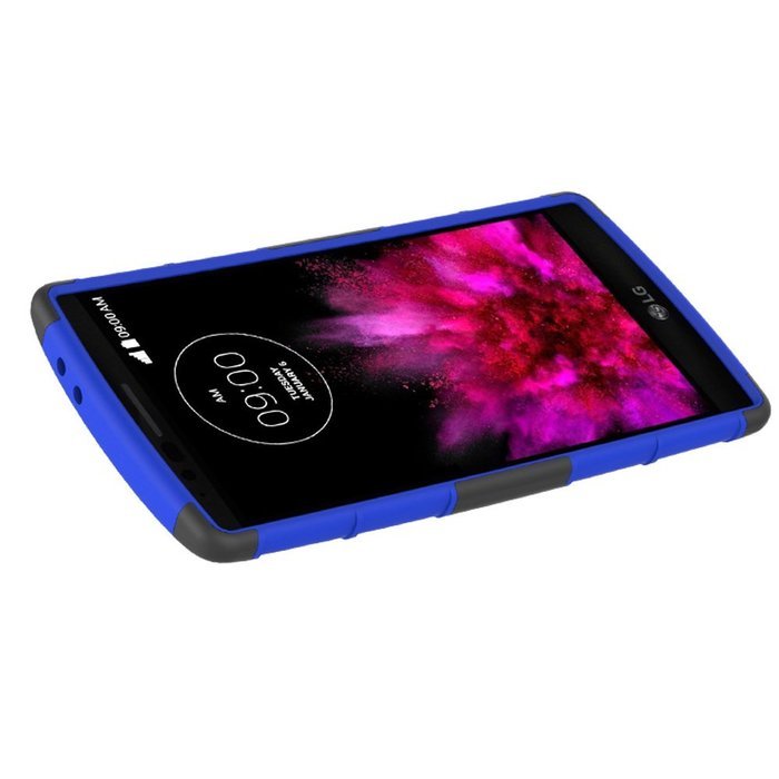 LG G4 Case, HLCT Rugged Shock Proof Dual-Layer PC and Soft Silicone Case With Built-In Kickstand for LG G4 (2015... N23