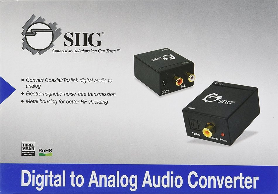 SIIG Digital to Analog Audio Converter (CE-CV0011-S1) N2