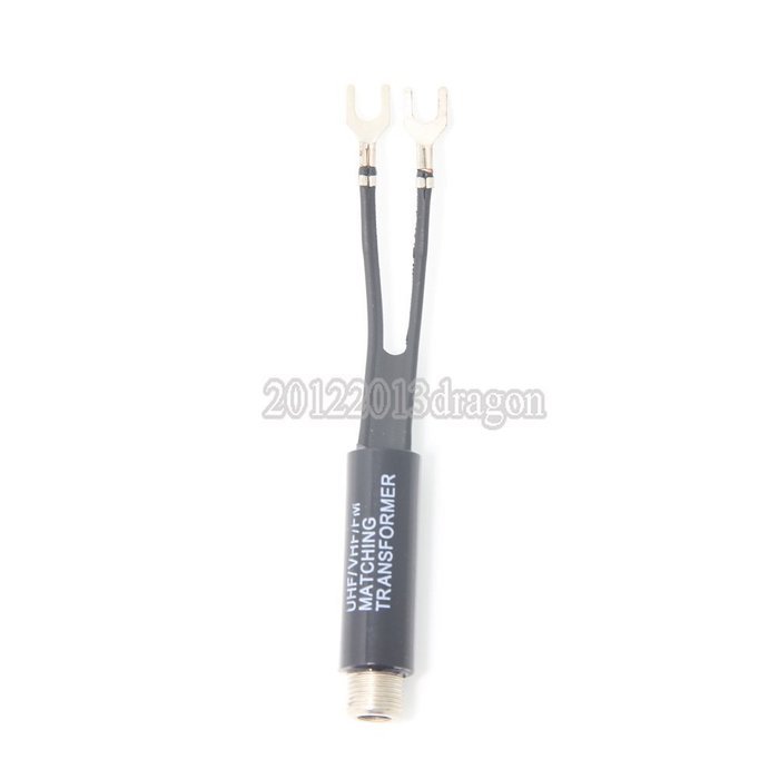 eBayson FM antenna 300 ohm BAL transformer F typ antenna for Yamaha Natural Sound Stereo Receiver N6