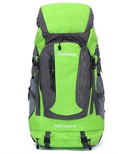 SB@Large Capacity 60L Outdoor Sports Camping Hiking Travel Backpack , blue N3