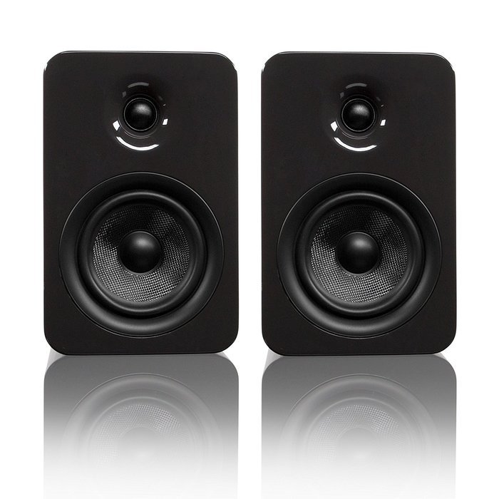 Kanto YUMI Passive Bookshelf Speakers - Matte Black (YUMIP-BLK) N6