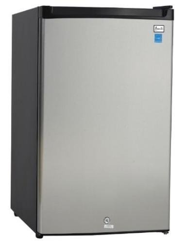 Avanti AR4456SS Counterhigh Refrigerator, 4.5 cu. ft., Black/Stainless Steel