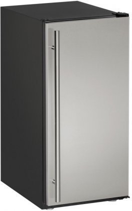 U-Line UADA15IMS00B 15" ADA Series Freestanding and Built-In Ice Maker with 25 lbs. in Stainless Steel N2