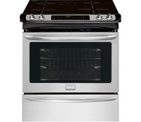 Frigidaire FGIS3065PF 30" Slide-In Electric Range with Induction Technology, True Convection Oven in Smudge-Proof...