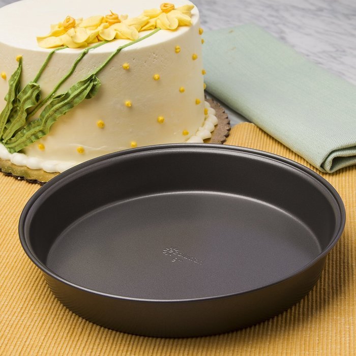 Ecolution Bakeins 3 Piece Springform Pan Set &ndash; PFOA, BPA, and PTFE Free Non-Stick Coating &ndash; Heavy Duty Carbon... N11