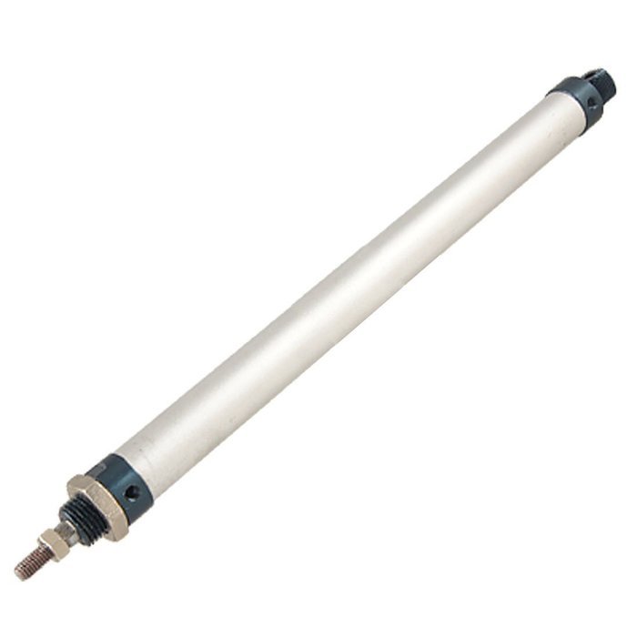 Pneumatic Cylind - TOOGOO(R) MAL Series 16mm Bore 200mm Stroke Single Rod Pneumatic Cylinder N3