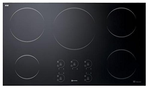 Verona 36" W Electric Induction Cooktop with 5 Burners