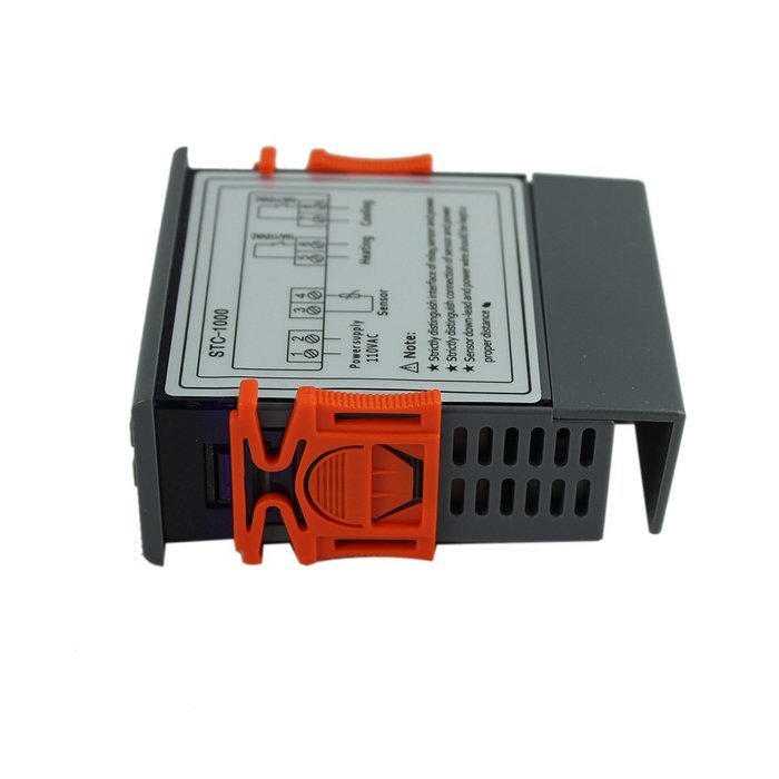 Lerway 110V All-Purpose Temperature Control Controller with Sensor 2 Relay Output Thermostat Stc-1000 N5
