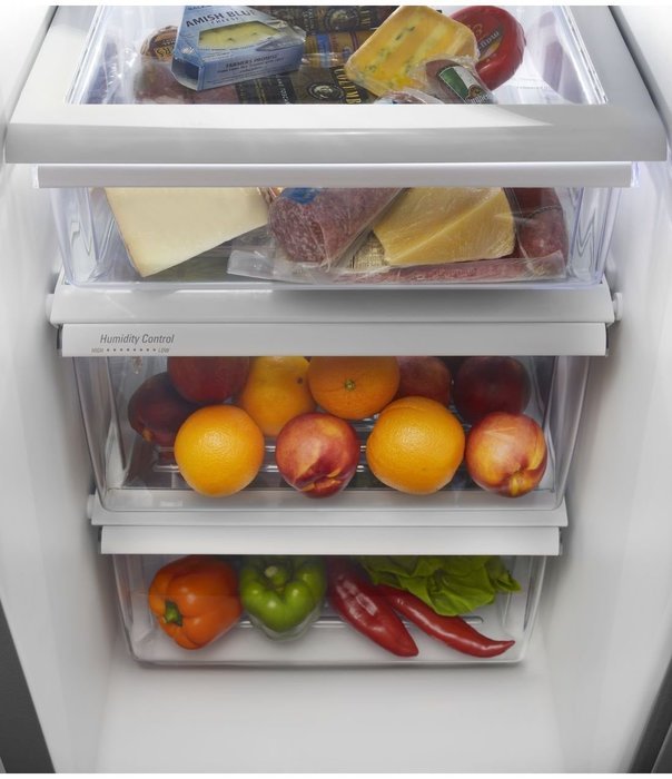 Maytag MSF22D4XAM 22.0 Cu. Ft. Stainless Steel Side-By-Side Refrigerator N7