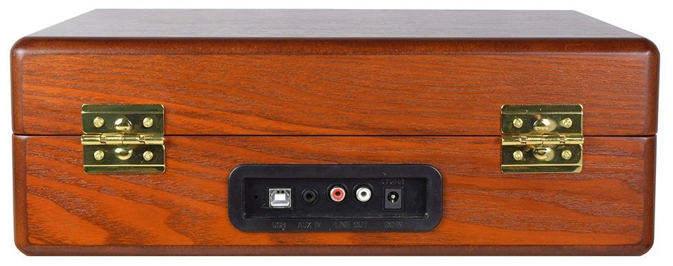 Digitnow! 3-Speed Vintage Suitcase Turntable,suitcase turntable N7