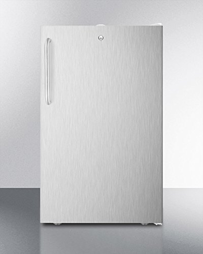 Summit FF511LBI7SSTBADA 22" ADA Compliant Commercially Approved Medical Built In or Freestanding Compact Refrigerator... N2