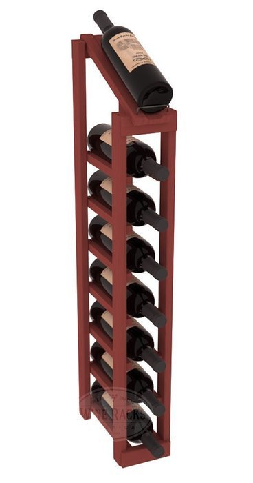 Wine Racks America Ponderosa Pine 1 Column 8 Row Display Top Kit. 13 Stains to Choose From! N7