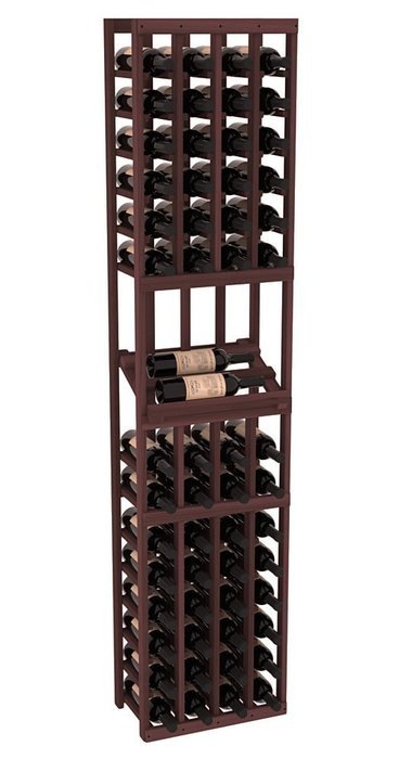 Wine Racks America Redwood 4 Column Side Display Kit. 13 Stains to Choose From! N10