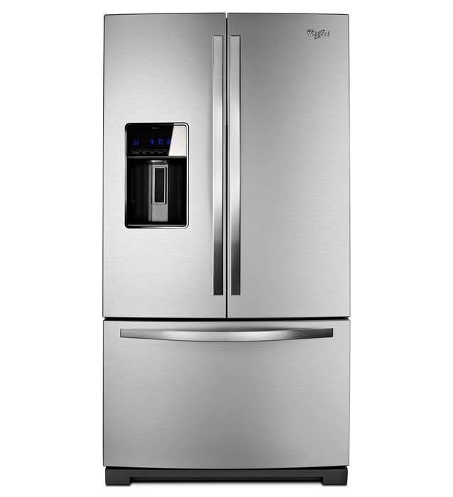 Whirlpool WRF989SDAB 28.6 Cu. Ft. Black French Door Refrigerator - Energy Star N4