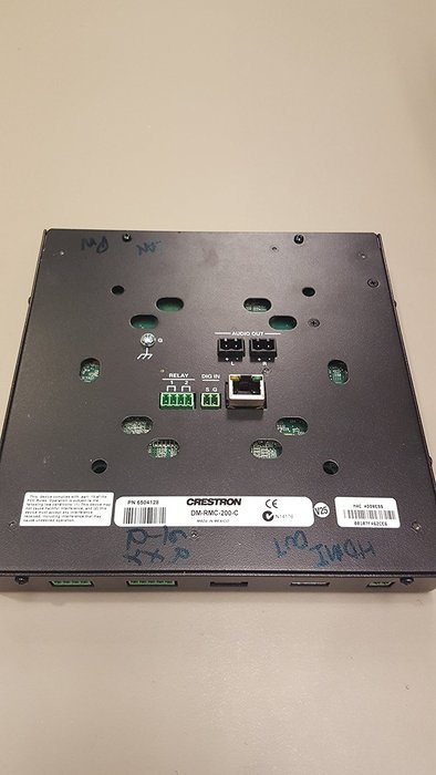 Crestron- DM-RMC-200-C DigitalMedia 8G+ Receiver & Room Controller 200 N2