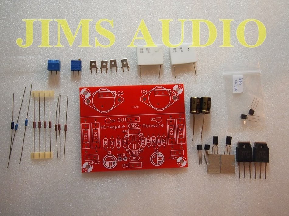 Hiraga monstre 10W pure class A amplifier kit