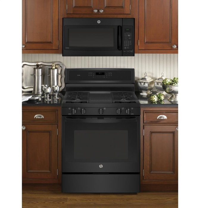 GE PVM9195DFBB Profile 1.9 Cu. Ft. Black Over-the-Range Microwave N5