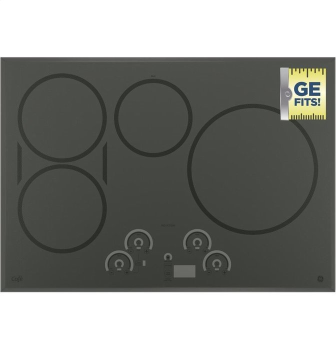 GE Cafe CHP9530SJSS 30" Built-in Induction Cooktop with Four Elements Glide Touch Controls Stainless Steel Clad... N8