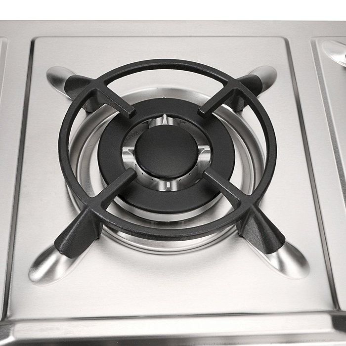 Windmax 35.5 inch Stainless Steel 5 Burner Built-In Stove NG Gas Cooktop Cooker N4