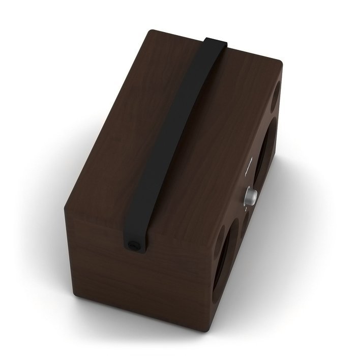Vintage Brown Portable Audio Boombox, From 10 to 30 Hours Without Charging N2