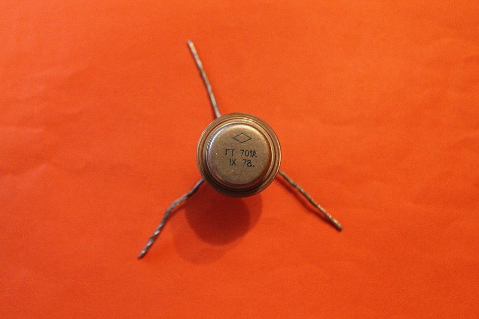 Transistors Germanium GT701A analogue 2N2137A, 2N2138A, 2N2142A USSR 1 pcs N2