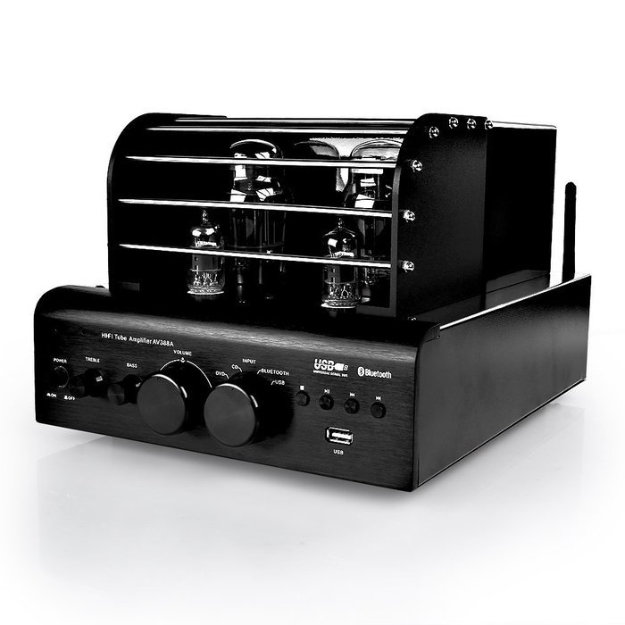 DEAFidelity Hybrid Tube Amplifier with Bluetooth 4.0/USB Input Function 6N13&6F1 Vacuum Tube Amplifier Hi-end...