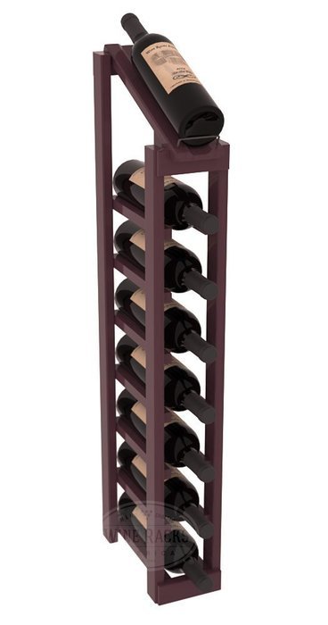 Wine Racks America Ponderosa Pine 1 Column 8 Row Display Top Kit. 13 Stains to Choose From! N14