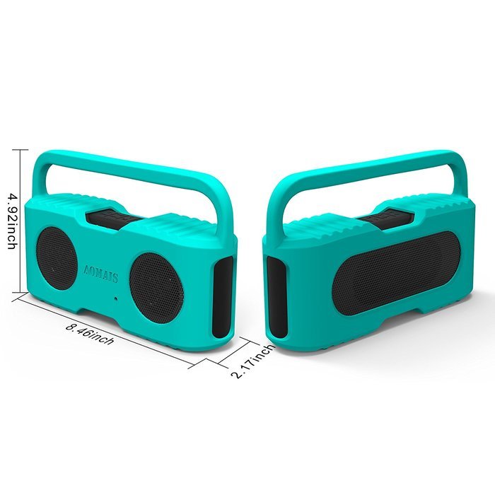 AOMAIS Sport II Portable Wireless Bluetooth Speakers 4.0 with Waterproof IPX7,20W Bass Sound,Stereo Pairing,Durable... N13
