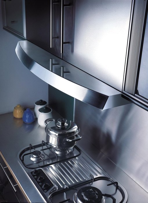 Kobe Seamless RA2836SB Stainless Steel Under Cabinet Range Hood with 760 CFM Internal Blower - 36 Inch