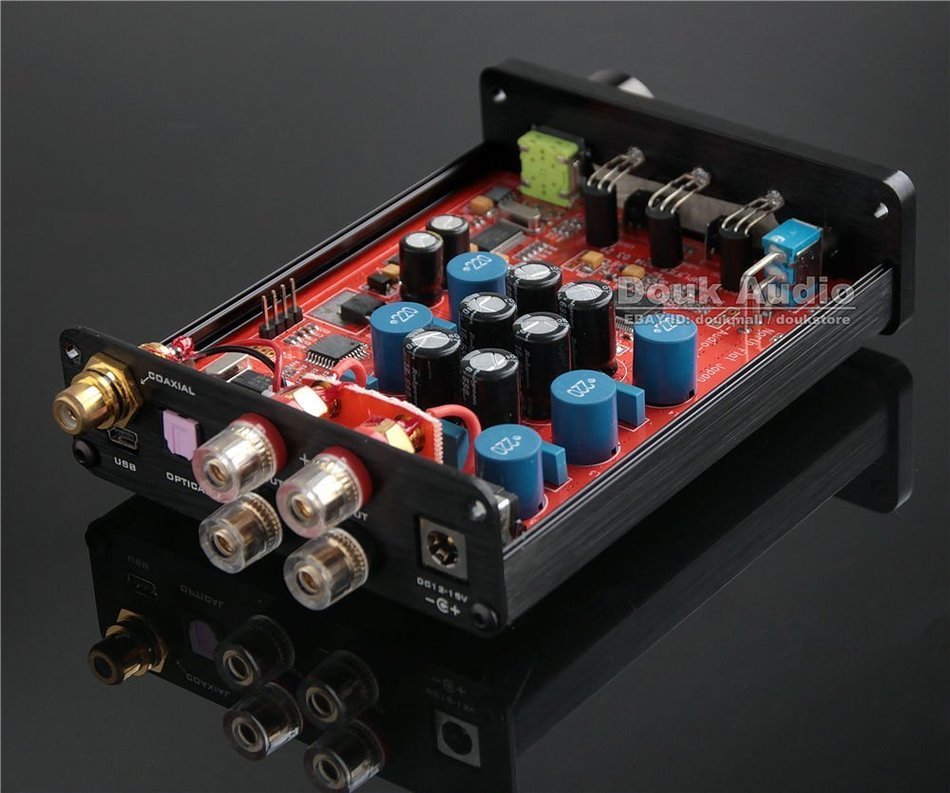 HiFi Stereo Digital Amplifier USB Sound Card Coaxial Optical Fiber 24BIT/192K N3