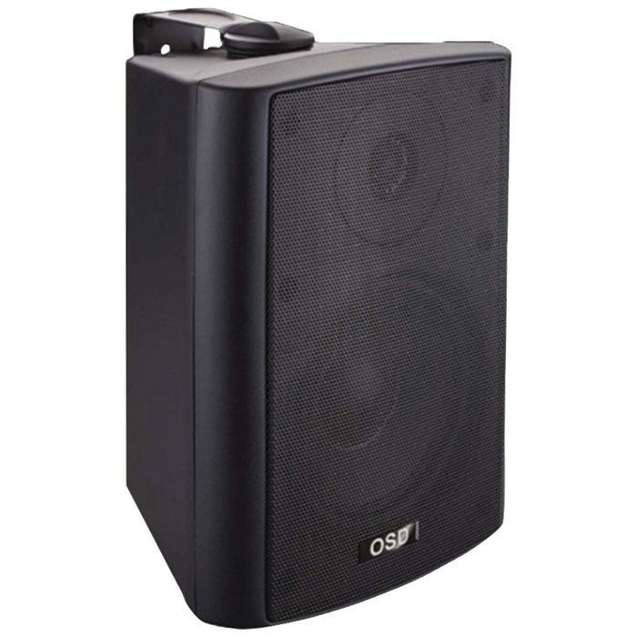 OSD Audio AP520T Black 5.25-inch 2-Way 8 Ohm, 70V Commercial Indoor or Outdoor Speaker Pair N2
