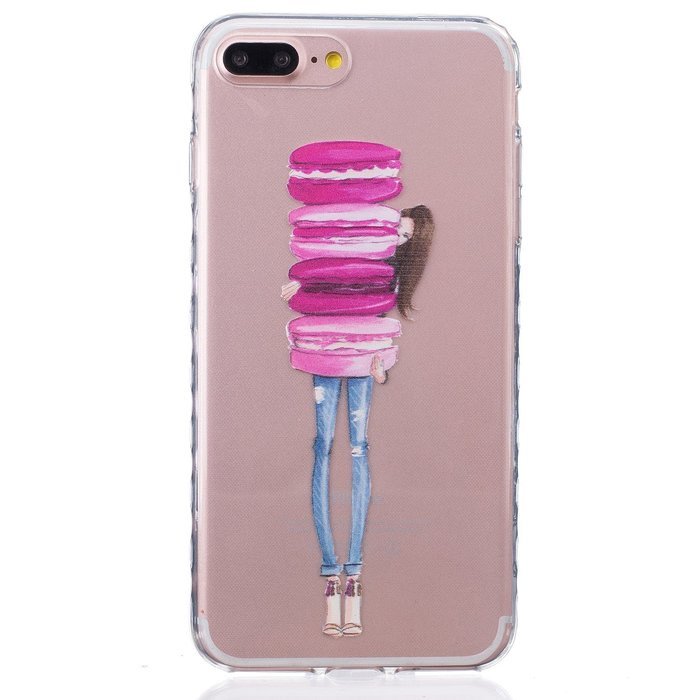 iPhone 6 Plus / 6S Plus Case,TYoung Ultra Thin Slim Soft TPU Silicone Flexible Case [Transparent Clear] [Anti-scratch... N165