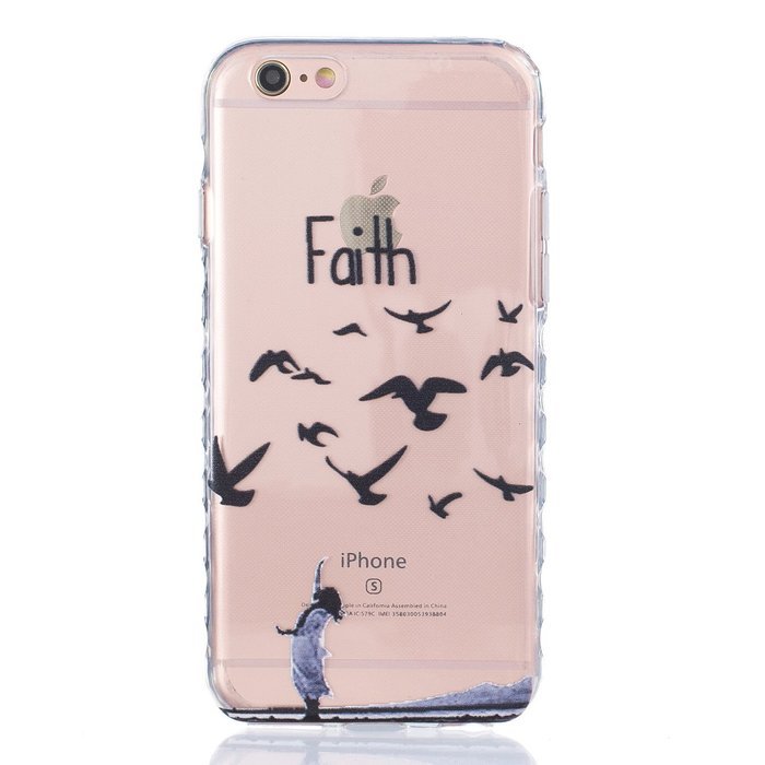 iPhone 6 Plus / 6S Plus Case,TYoung Ultra Thin Slim Soft TPU Silicone Flexible Case [Transparent Clear] [Anti-scratch... N167