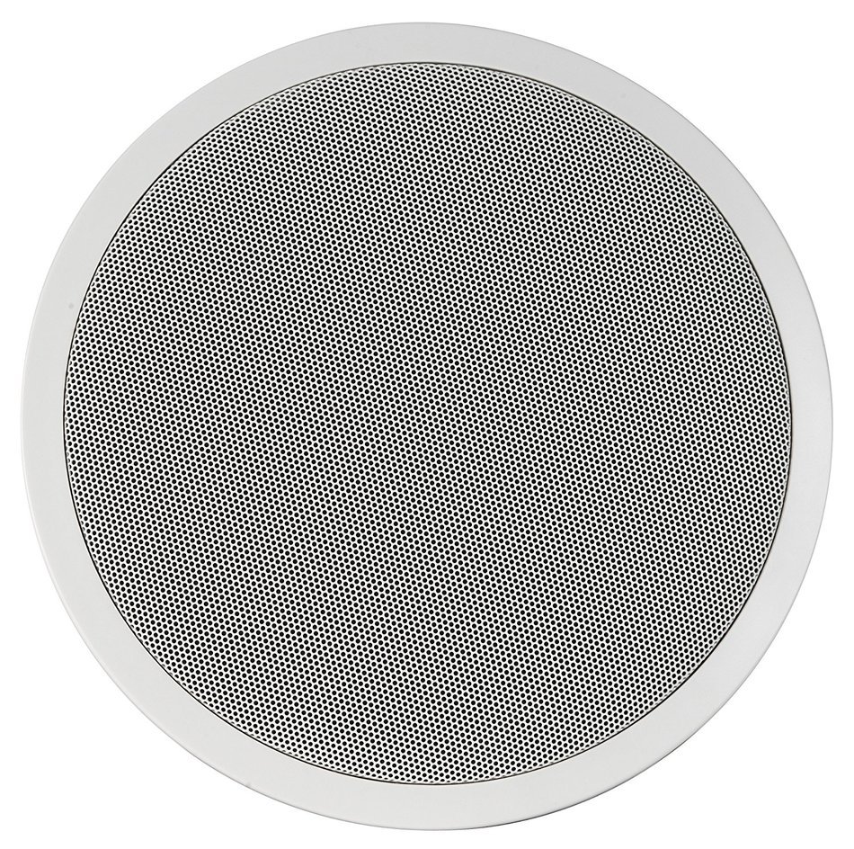 Yamaha In-Ceiling 3-Way 100 watts Natural Sound Custom Easy-to-install Speakers (Set of 6) with Dual Tweeters... N2