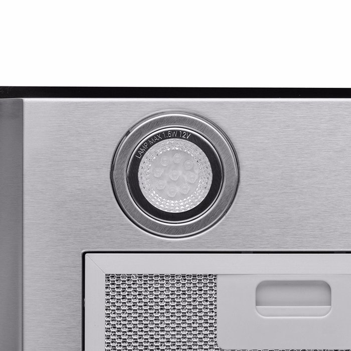 Gracelove 36" Stainless Steel Push Buttons LED Light Lamp Wall Mount Range Hood N3