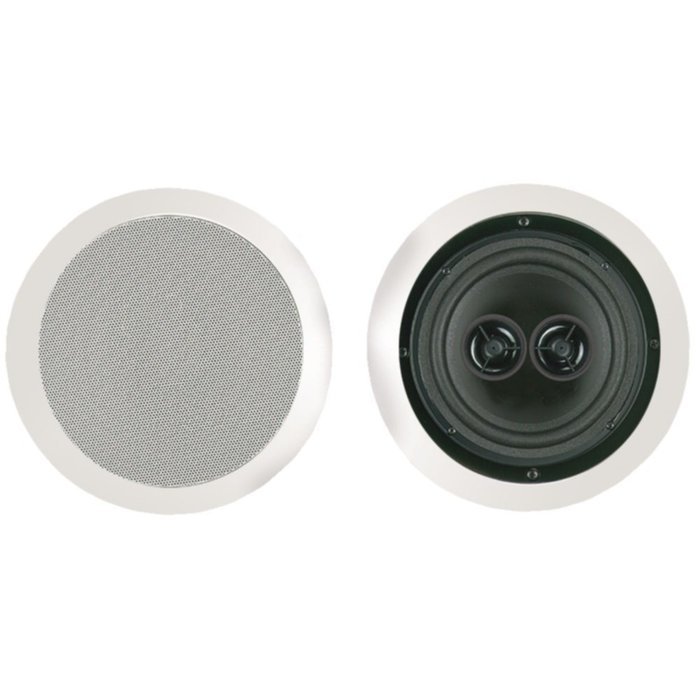 BIC America MSR6D Ceiling Speaker 6.5 W/Dual Voice Coils & Twin Tweeters Consumer Electronics