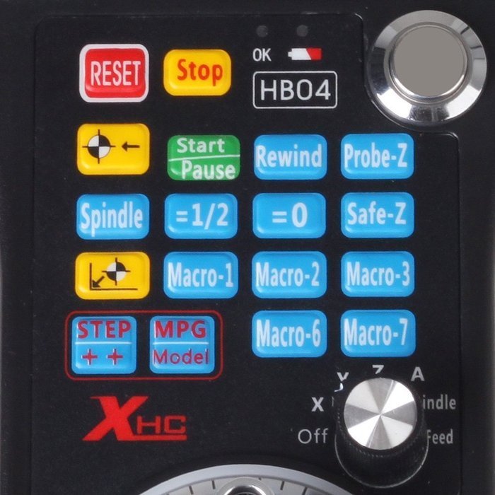 RioRand CNC 3 Axis USB Handwheel Pulse Generator MPG Pendant for Mach 3 Router (Handwheel-lhb04) N4
