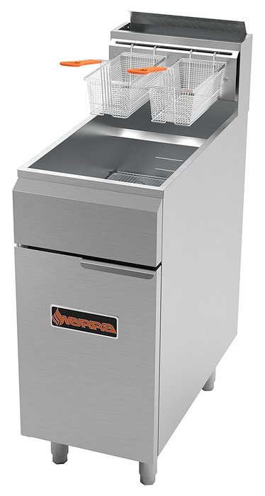 MVP Group SRF-40 Gas Fryer, Grey