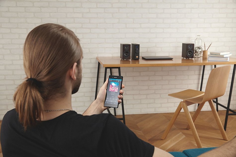 Sony High-Resolution Audio System with Headphone Amp CAS-1 N7