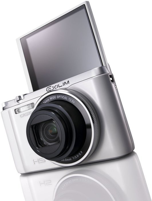 CASIO Digital Camera EXILIM ZR1000 White EX-ZR1000WE N4