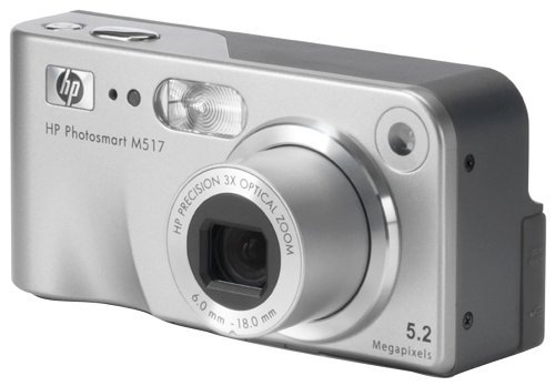 HP Photosmart M517 5.2MP Digital Camera with 3x Optical Zoom (OLD MODEL) N5