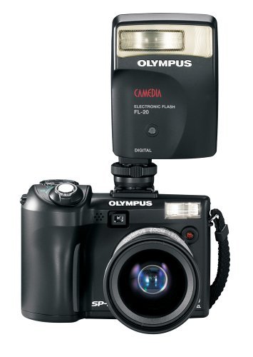 Olympus SP-350 8MP Digital Camera with 3x Optical Zoom (Black) N2