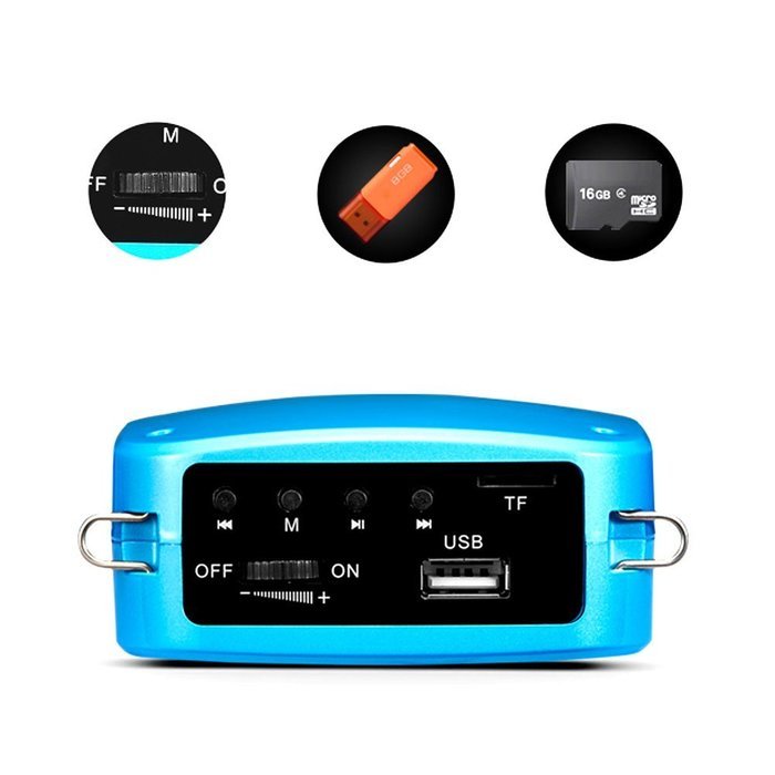 WinBridge WB003 Portable Waist Voice Amplifier with 7.4V/1200MAh Lithium Battery Suitable for Tour Guides, Teachers... N10