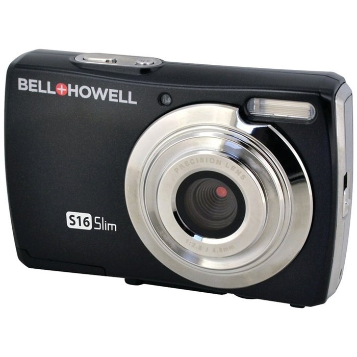 Bell+Howell Slim S16-BK 16Digital Camera with 2.7-Inch LCD (Black) N3