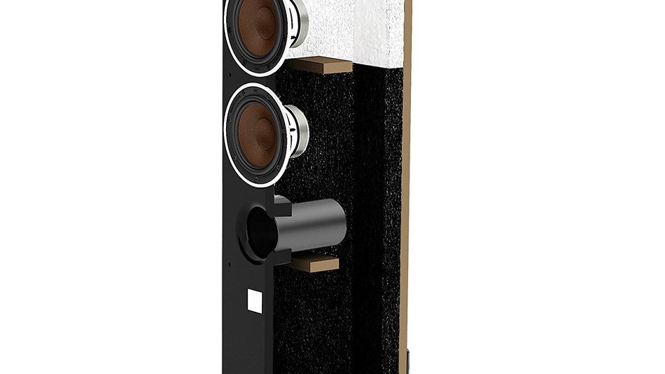 Dali Zensor 5 AX Active Compact Floorstanding Speakers (Pair, Black Ash) N3