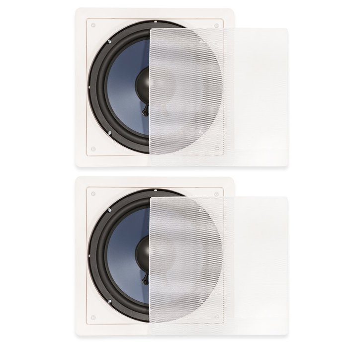 Blue Octave RW10 In Wall Subwoofer Speakers 10" Home Passive 2 Sub Set 600 Watts New RW10-2S