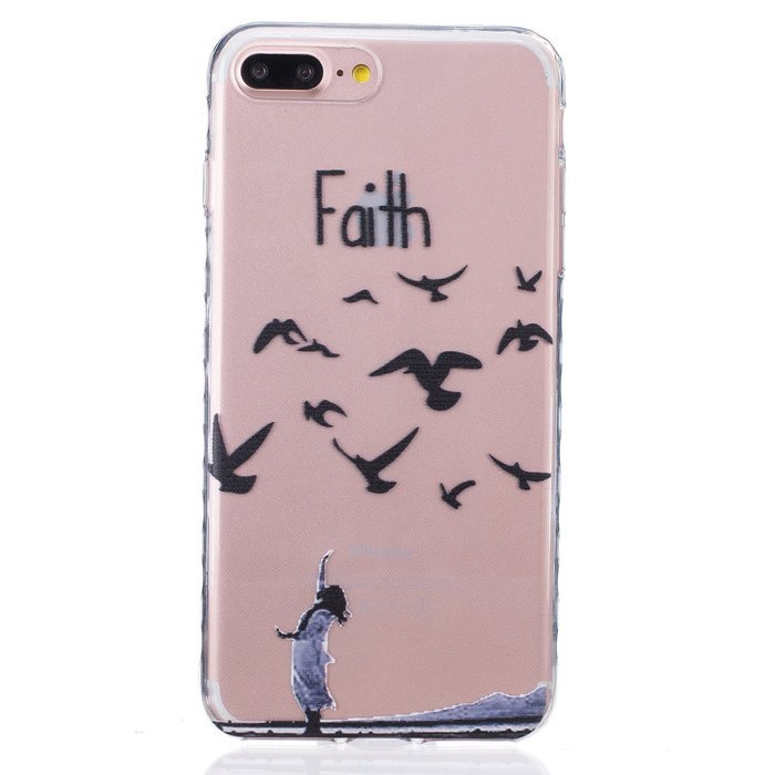 iPhone 6 Plus / 6S Plus Case,TYoung Ultra Thin Slim Soft TPU Silicone Flexible Case [Transparent Clear] [Anti-scratch... N216